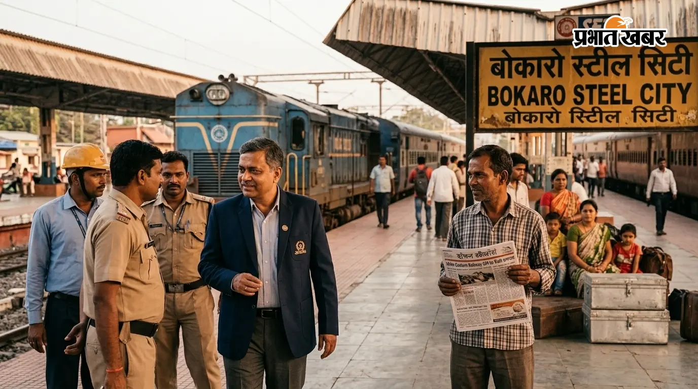 दक्षिण पूर्व रेलवे के जीएम 21 अगस्त को करेंगे बोकारो का दौरा
