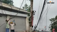 बिजली विभाग ने पोल से अवैध केबल काटे तो रांची के 14 इलाकों में ठप हो गया इंटरनेट