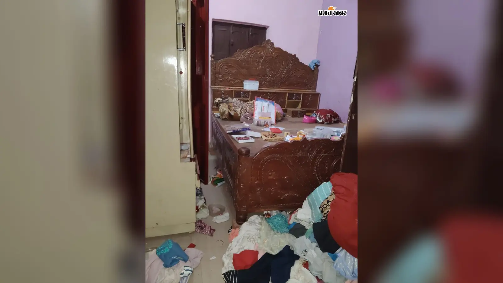 औरंगाबाद में बंद मकान का ताला तोड़कर चोरी, अलमारी का लॉक भी टूटा मिला, CCTV से चोरों की तलाश