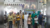 सहरसा: गायत्री शक्तिपीठ में बच्चों के बीच बांटी गई शैक्षणिक सामग्री, ओमान से पहुंचे अतिथियों ने बढ़ाया उत्साह