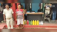 कटिहार में 37 लीटर देसी शराब के साथ तस्कर गिरफ्तार