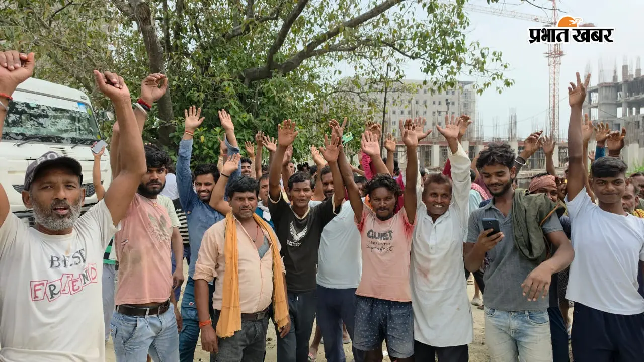 सीवान : मैरवा मेडिकल कॉलेज में निर्माण कार्य ठप, 4 महीने से मजदूरी नहीं मिलने पर मजदूरों का फूटा गुस्सा