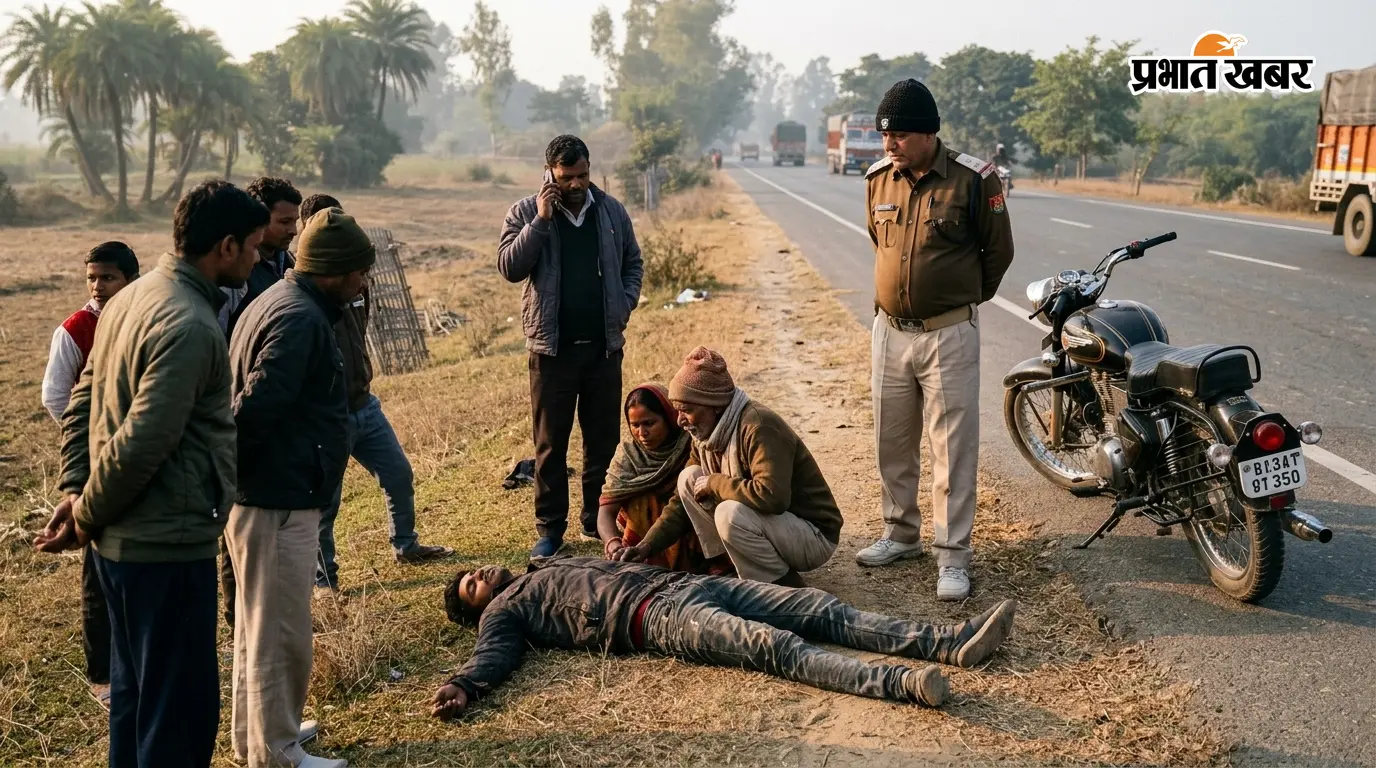 मड़वन में फोरलेन किनारे बेहोश मिला युवक, नशाखुरानी गिरोह का शिकार होने की आशंका