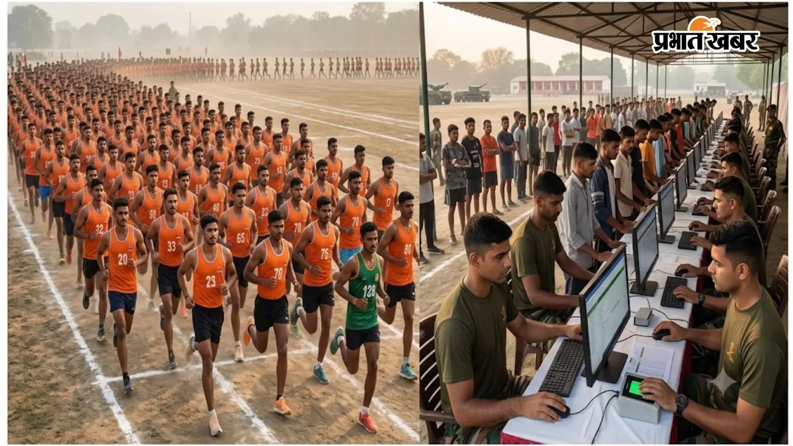 Agniveer Recruitment Rally: 1115 युवा दौड़े, 880 ने पार की पहली बाधा; अब अग्निवीर बनने की अगली परीक्षा
