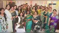 त्रिनेटी गार्डेन की सखियों ने मनाया सावन मिलन समारोह
