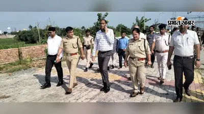श्रावणी मेला को लेकर अशोकधाम मंदिर में डीएम-एसपी का निरीक्षण, भीड़ प्रबंधन पर बढ़ाई निगरानी