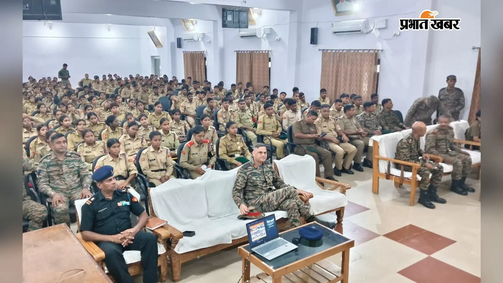 गया जी : सेना में करियर के अवसरों से रूबरू हुए 500 एनसीसी कैडेट, भर्ती प्रक्रिया और अग्निपथ योजना की मिली जानकारी