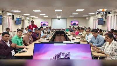मासिक समीक्षा बैठक में स्वास्थ्य सेवाओं की गुणवत्ता पर जोर, बायो मेडिकल वेस्ट निस्तारण के निर्देश