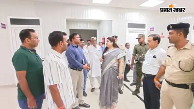औरंगाबाद डीएम ने पीएचसी जम्होर का किया निरीक्षण, ओपीडी, लैब और दवा भंडार की व्यवस्था परखी