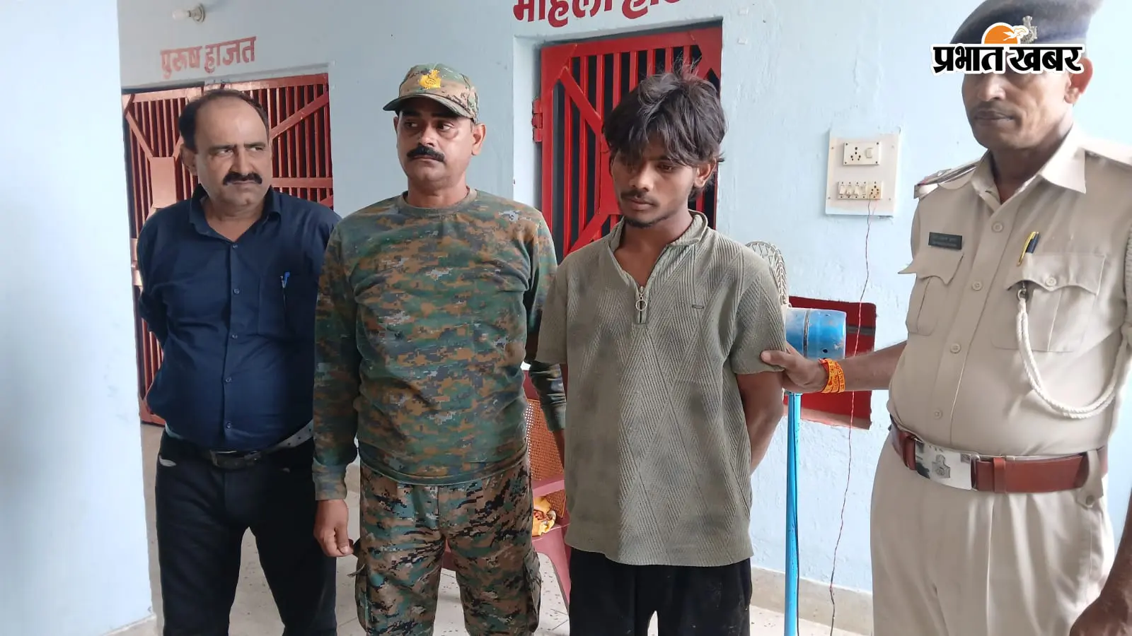 जमुई: छत्तीसगढ़ में प्राइवेट गार्ड को गोली मारकर भागा विवेक यादव खैरा से गिरफ्तार, नाले के पास से पुलिस ने दबोचा