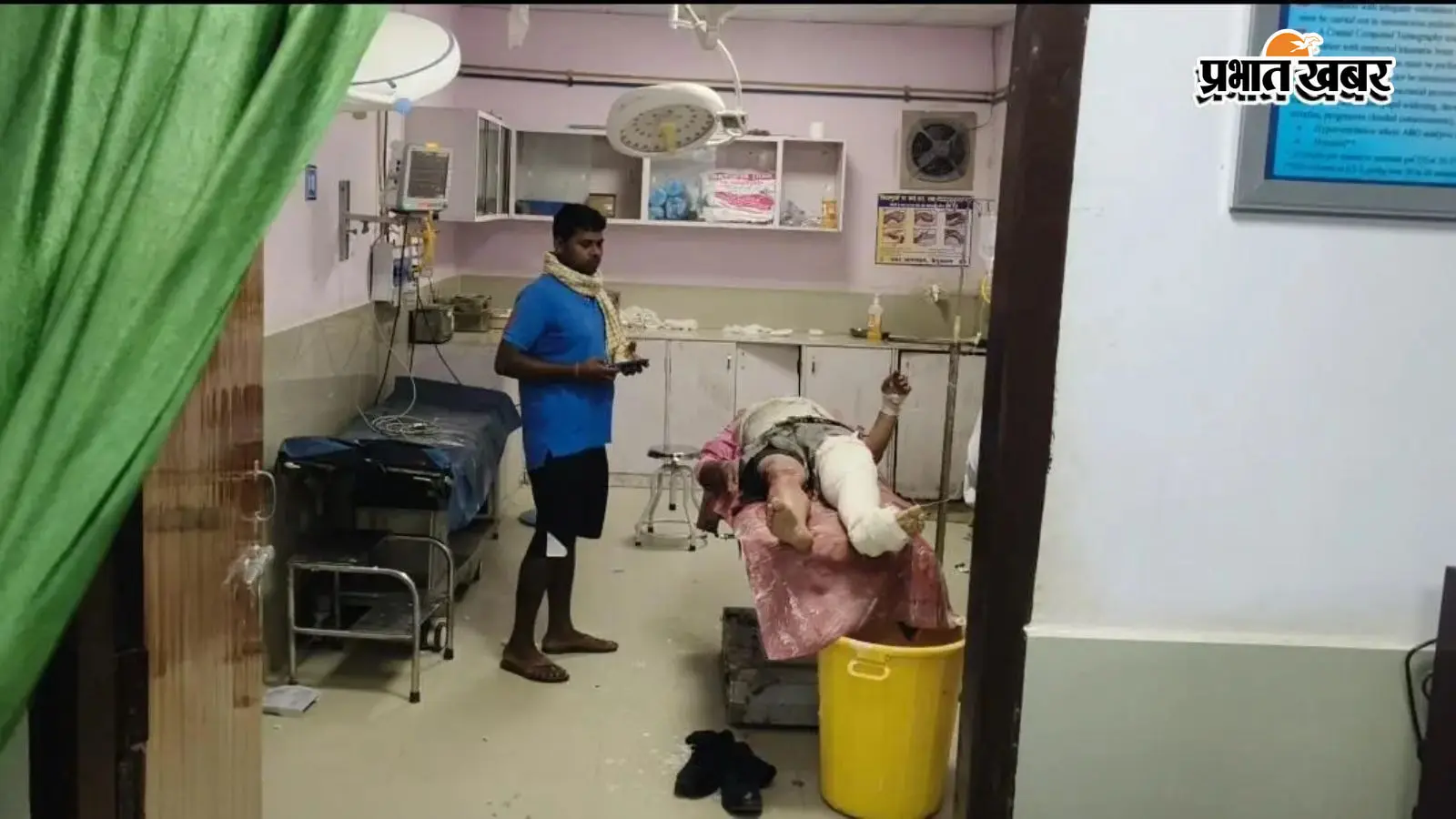 बेगूसराय में एनएच-31 पर ट्रक ने मजदूर को कुचला, गंभीर हालत में अस्पताल में भर्ती, आक्रोशित लोगों ने किया सड़क जाम