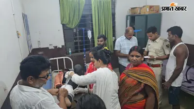कोढ़ा में तेज रफ्तार ट्रक ने बाइक में मारी टक्कर, बांका निवासी युवक गंभीर