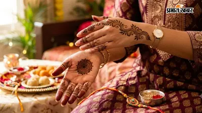 राखी पर हाथों की खूबसूरती बढ़ाएंगे ये मेहंदी डिजाइन, बहनें जरूर करें ट्राई