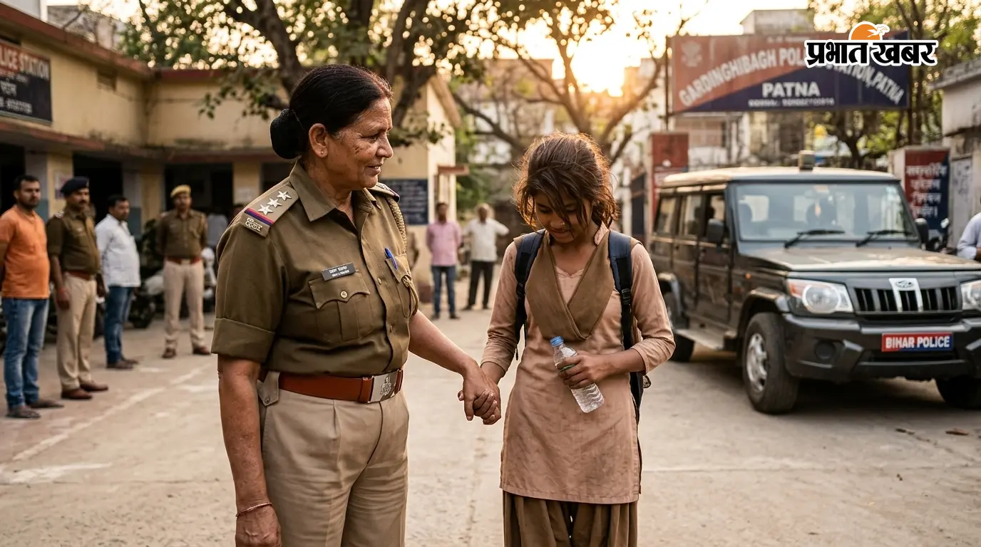 लापता नाबालिग लड़की को पुलिस ने पटना से किया बरामद, मामला दर्ज