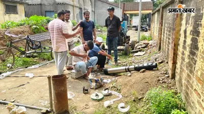 खबर का असर: चार दिन बाद रेलवे की टूटी नींद, तीनपहाड़ स्टेशन पर नया मोटर लगाने का काम शुरू