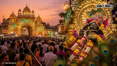 भक्तिमय हुआ वृंदावन, जन्माष्टमी से पहले होटल हुए बुक, जानें बांके बिहारी दर्शन और मंगला आरती के नए नियम