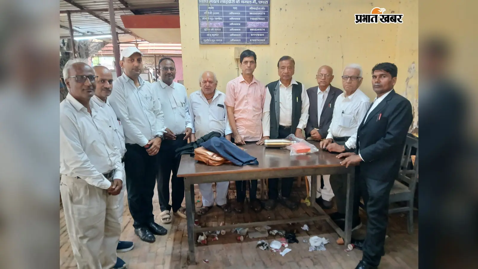 शंभू कमलाकर मिश्र के निधन पर शोकसभा आयोजित