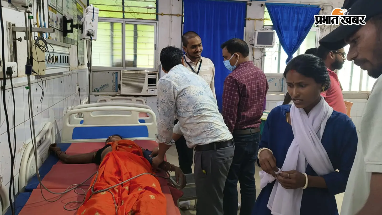 जमुई: भगवना गांव में खेत में घास काट रही महिला को जहरीले सांप ने डंसा, सदर अस्पताल में भर्ती