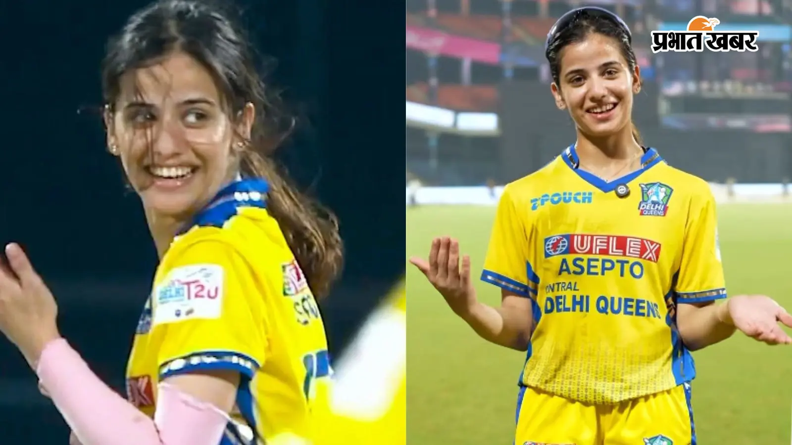 DPL Viral Girl: मेधावी बिधूड़ी का ‘6-7’ सेलिब्रेशन हुआ वायरल, विकेट के साथ जीता फैंस का दिल