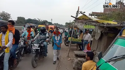 नगर पंचायत बनने के बाद भी नहीं बदली तस्वीर, अतिक्रमण की चपेट में पूरा कैमूर का कुदरा बाजार