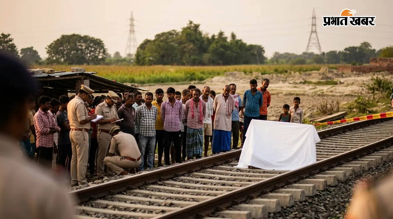 निचितपुर-मतारी के बीच रेलवे ट्रैक पर मिला व्यक्ति का शव, नहीं हो सकी पहचान