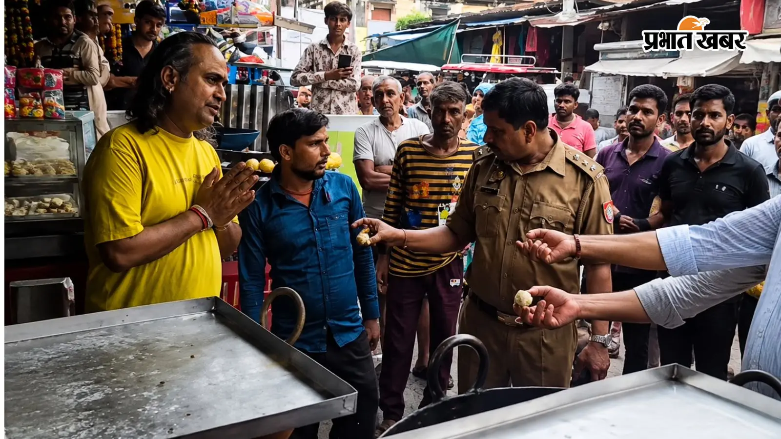 मिठाई में आखिर ऐसा क्या था? बनाने वाले दुकानदार ने खुद खाने से किया इनकार, SDM की जांच का वीडियो वायरल