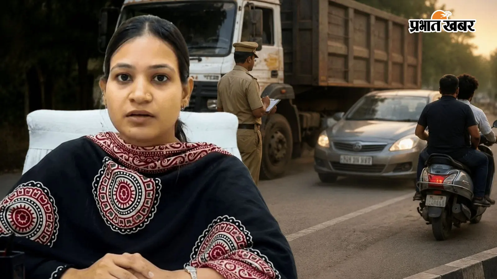 इटावा में ARTO को धमकी! अवैध ट्रक सीज करने के बाद कार-स्कूटी से पीछा, बोलीं- ‘जान-माल का खतरा’, SP से मांगी सुरक्षा