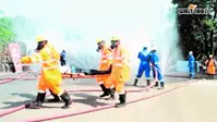 IOCL बॉटलिंग प्लांट में ‘मॉक ड्रिल’: केमिकल रिसाव और आग लगने पर NDRF-SDRF का रेस्क्यू अभ्यास