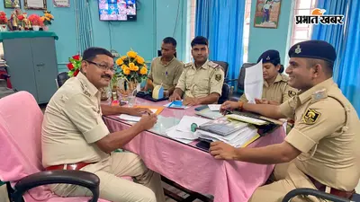 जहानाबाद: लाइन डीएसपी ने कुर्था थाना का किया निरीक्षण, व्यवस्था सुधारने के दिए निर्देश