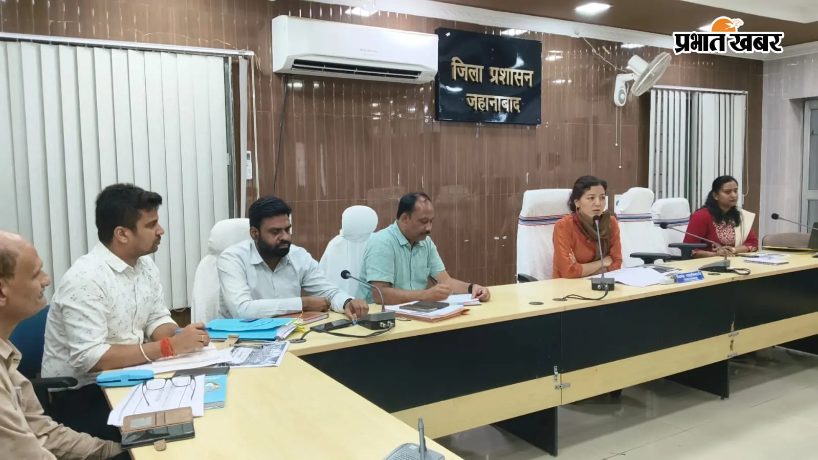 जहानाबाद में स्टॉर्म वाटर ड्रेनेज का काम धीमा, संबंधित अभियंताओं से पूछा स्पष्टीकरण