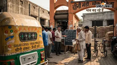 चीनी के बढ़ते दाम से संकट, अकबरपुर में दुकानदारों से लेकर आम लोग भी परेशान