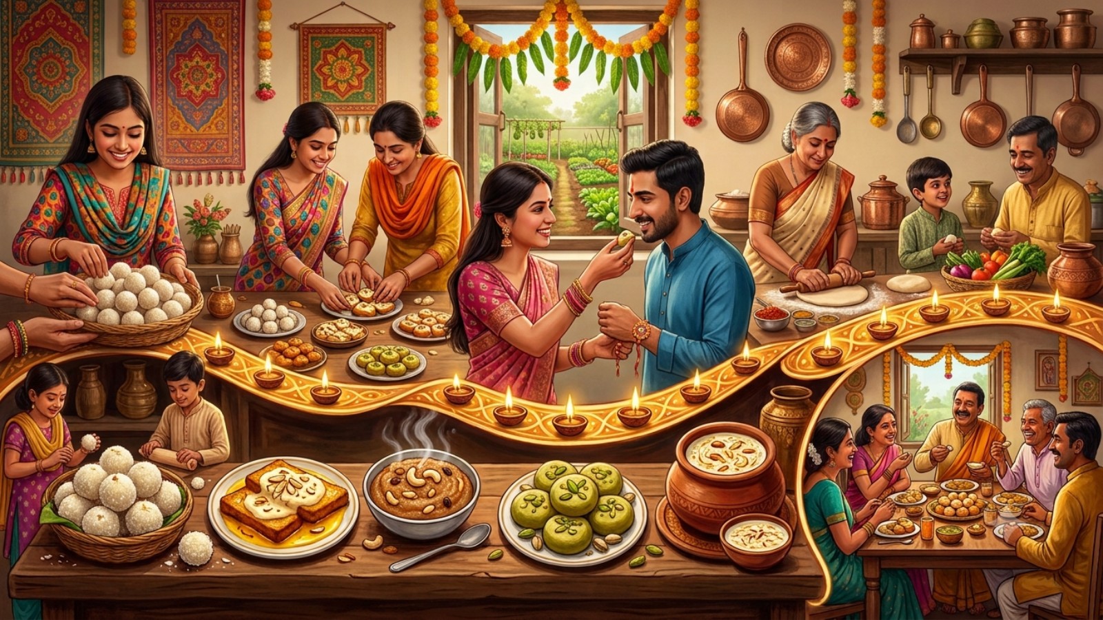 instant sweets for rakhi