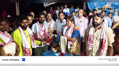 बरवाडीह फुटबॉल टूर्नामेंट में नावाडीह का जलवा, पेनल्टी शूटआउट में छेछा को हराकर जीता खिताब