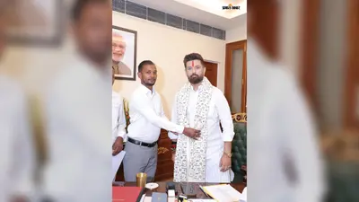 चिराग पासवान से मिले नीरज पासवान, संगठन मजबूती और बिहार की भावी रणनीति पर हुई चर्चा