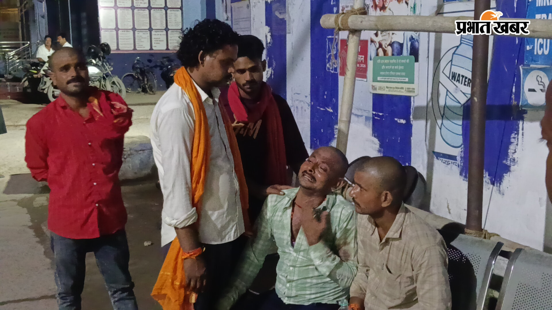 सदर अस्पताल में रोते बिलखते मृतक के परिजन | Prabhat Khabar Network