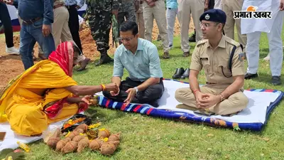 पलामू में एक परिसर में बनेंगे 4 विशेष थाने, डीआईजी-एसपी ने किया शिलान्यास; साइबर फ्रॉड से मानव तस्करी तक पर होगी कार्रवाई