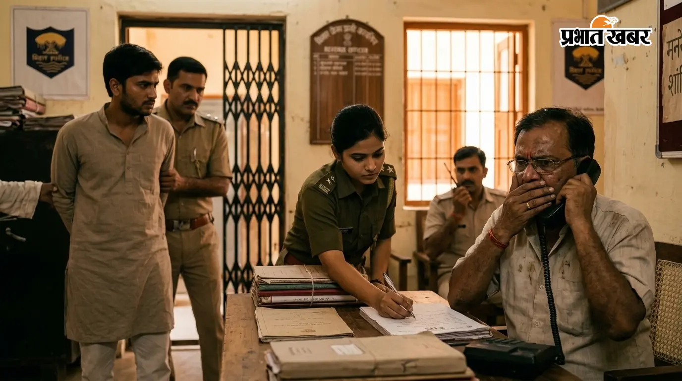 बक्सर में राजस्व अधिकारी को फोन पर गाली-गलौज और धमकी, युवक पर नामजद प्राथमिकी