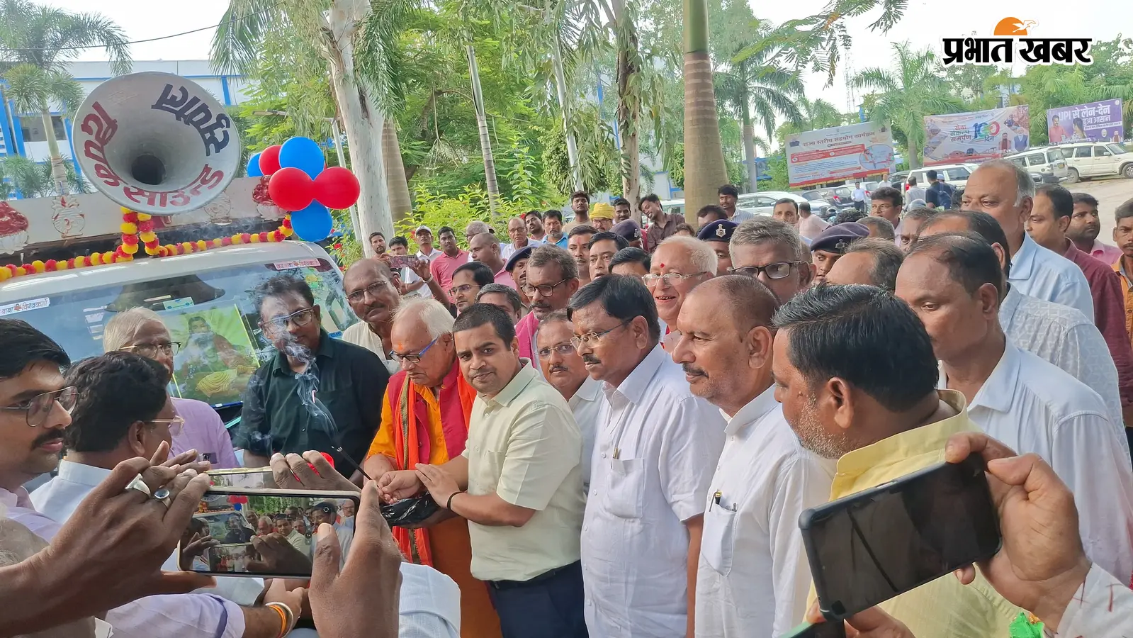 सुपौल: संत रविदास की 650वीं जयंती पर निकली भव्य समरसता कलश यात्रा, DM सावन कुमार ने दिखाई हरी झंडी