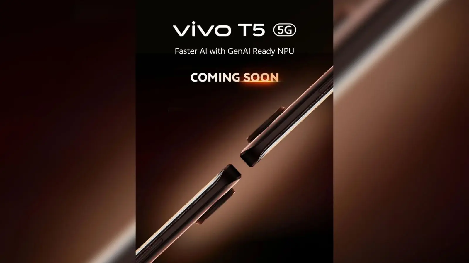Vivo T5 5G जल्द होगा लॉन्च, 50 हजार से कम कीमत में मिलेगा 3D कर्व्ड डिस्प्ले और Ultra-Slim डिजाइन