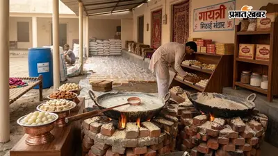 "गोबर के छींटे और मरी मक्खियां", लखनऊ में भैंसों के तबेले में बन रही थी रक्षाबंधन की मिठाई , जानिए पूरा सच