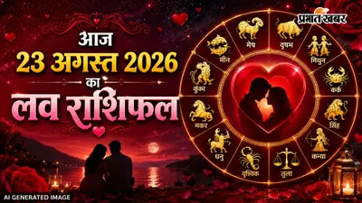 आज 23 अगस्त का लव राशिफल: क्या आज आपका पार्टनर आपसे कुछ छिपा रहा है? जानिए 23 अगस्त का लव मीटर