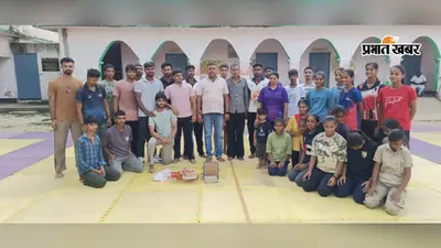 बक्सर की सीनियर पुरुष कबड्डी टीम के गैर-आवासीय कैंप का शुभारंभ, राजगीर में होने वाले स्टेज गेम के लिए खिलाड़ी तैयार