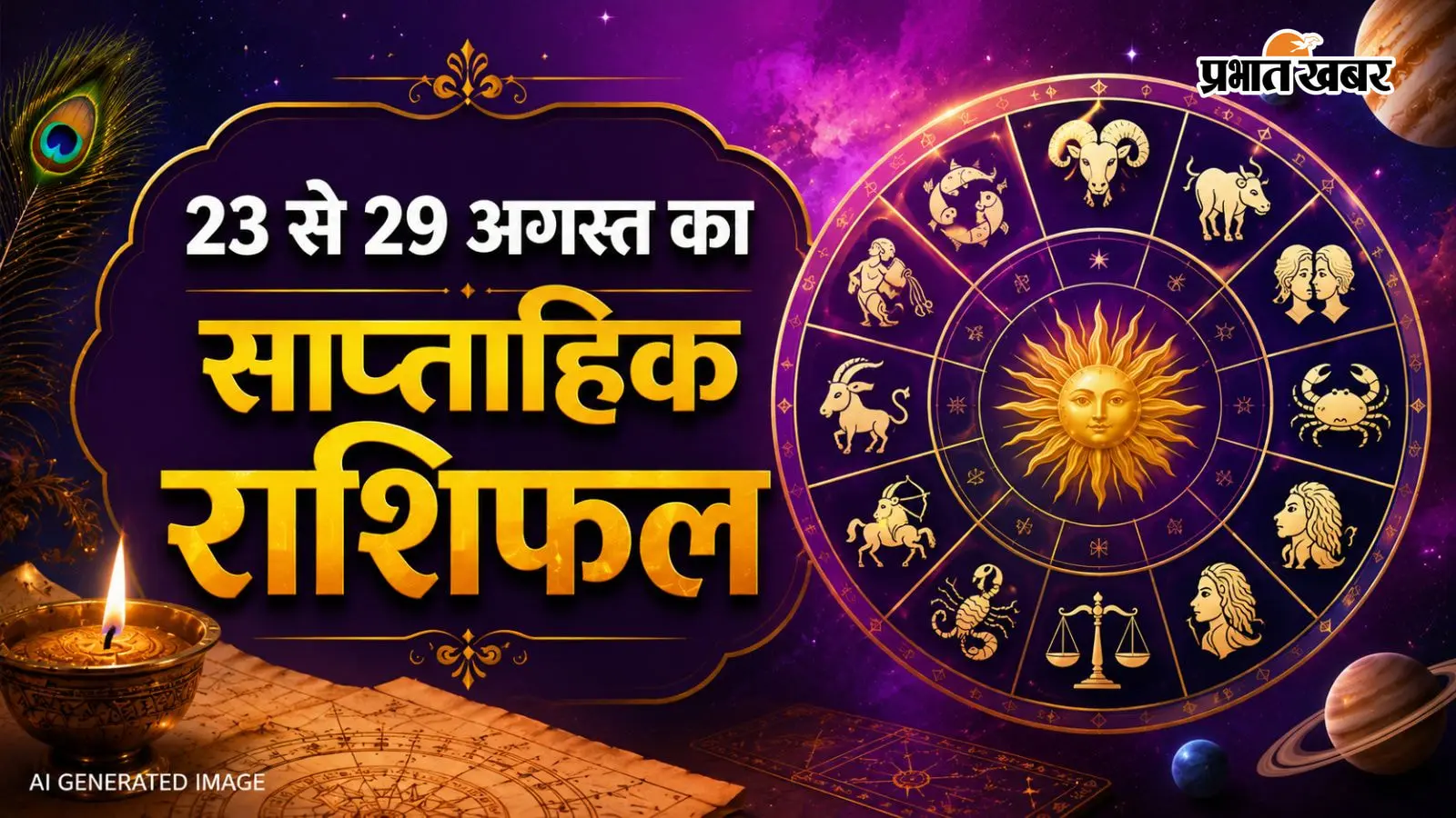 साप्ताहिक राशिफल: आने वाले हफ्ते में किस राशि को मिलेगा महा-सरप्राइज और किसे रहना होगा सावधान