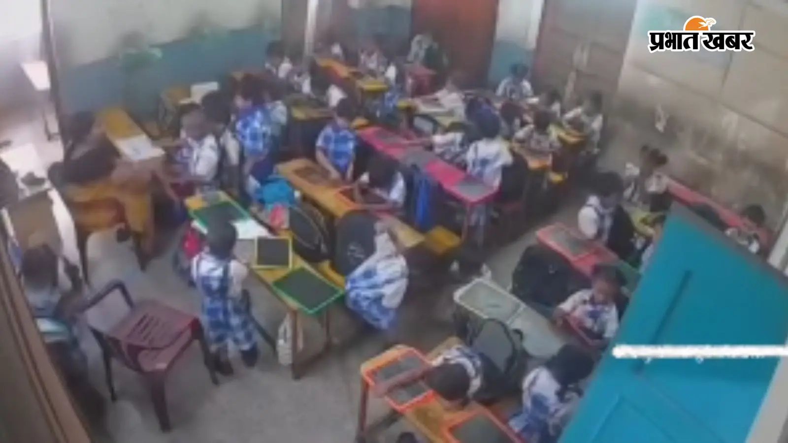 होमवर्क न करने पर टीचर ने मारा थप्पड़, बच्चे की हुई मौत, CCTV वीडियो वायरल
