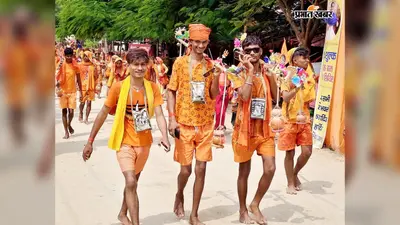हर-हर महादेव के जयकारों से गूंजता रहा कांवरिया पथ
