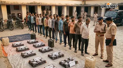 पश्चिम चंपारण पुलिस की 24 घंटे में बड़ी कार्रवाई, 14 गिरफ्तार, 112.875 लीटर शराब बरामद