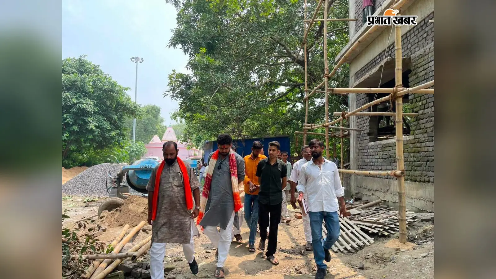 सीवान के सरयू तट पर श्रद्धालुओं को मिलेगी ठहरने की उत्तम सुविधा! पंचमंदिरा घाट पर धर्मशाला निर्माण का विधायक ने लिया जायजा