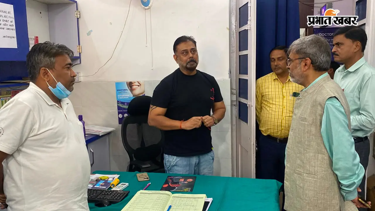 डायरेक्टर इन चीफ ने सदर अस्पताल का किया दौरा, सुविधाओं की ली जानकारी