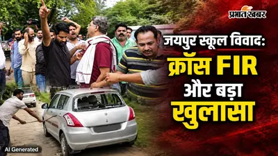 जयपुर स्कूल विवाद: CJP और ग्रामीणों ने दर्ज कराई क्रॉस FIR, आशुतोष रांका बोले- कैलाश वर्मा के साथ दिखे थे हमलावर