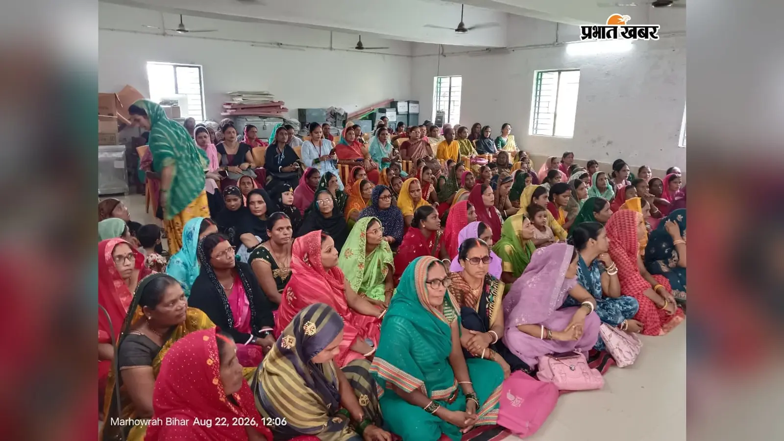 सारण के मढ़ौरा में सहेली जीविका समिति की वार्षिक आम सभा, आय-व्यय का ब्योरा अनुमोदित